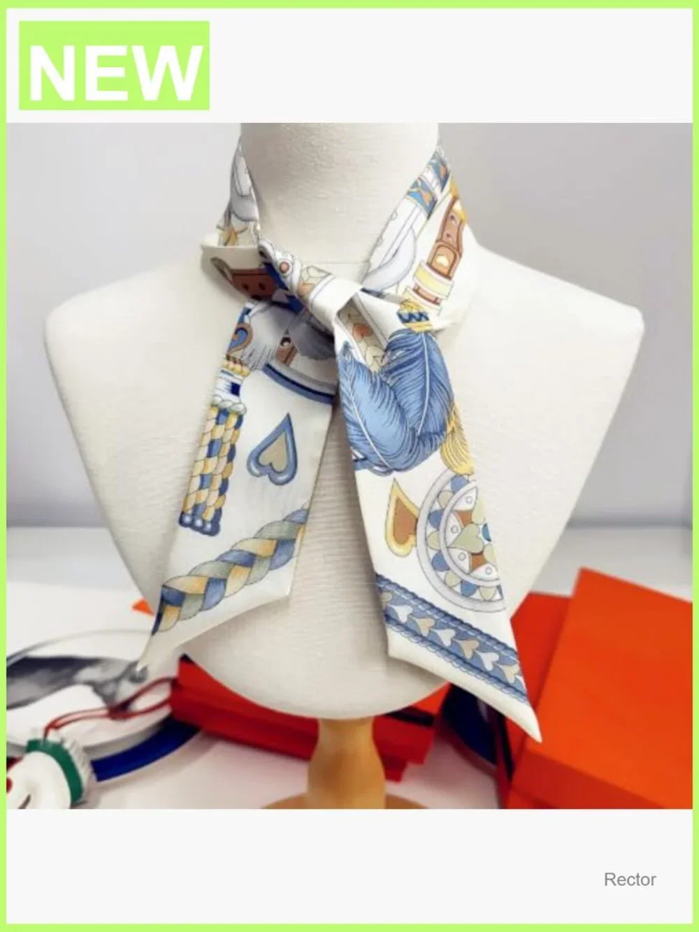 100% Mulberry Silk Scarf for Hair Handbag Neck Tie Wrap